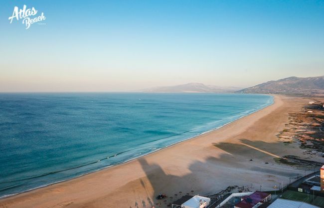 Aerial photos of Tarifa Beach